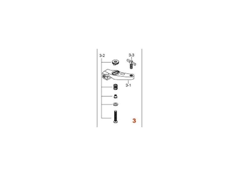 Tama HP-9-3 Para Clamp Assembly 